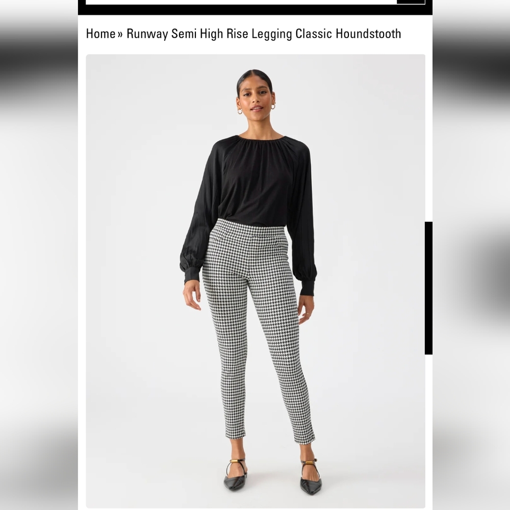 Anthropologie Sanctuary Runway legging